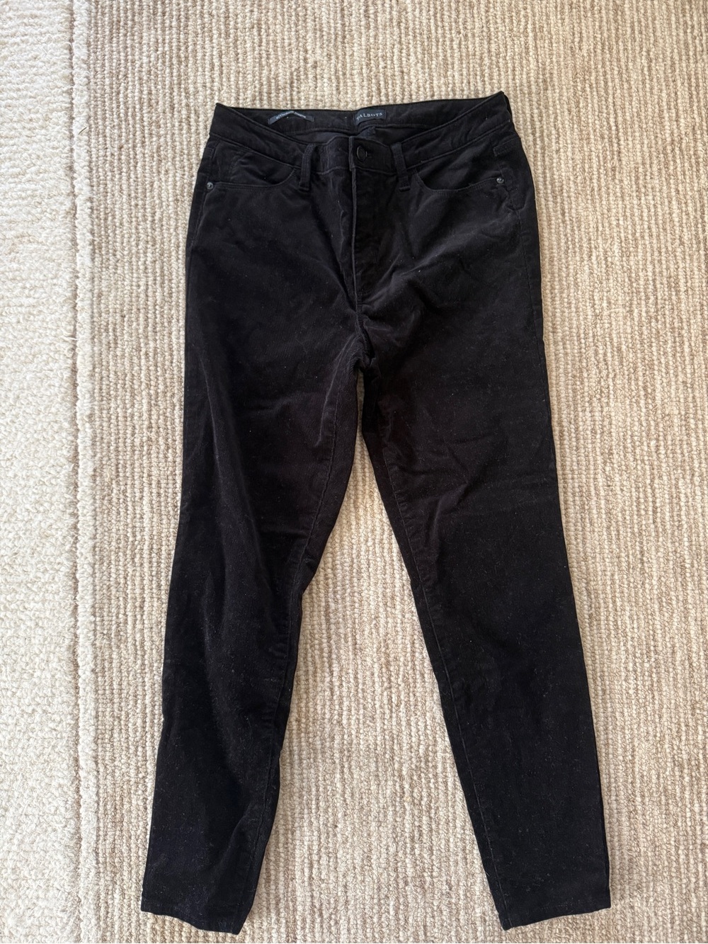 Talbots Black Corduroy Jeggings